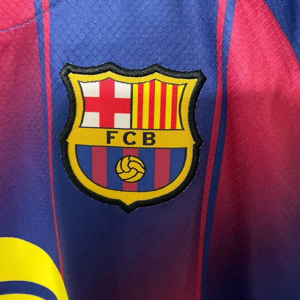 LAMINE YAMAL #10 Barcelona 2025-26 Home Kids Set ⚽️🥅🔥